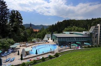 Hotel Vita te midden in de natuur van Dobrna 