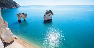 mar azul 