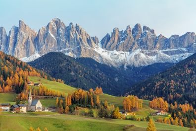 Los Dolomitas, Tirol del Sur, Italia 
