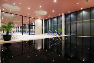 Zwart thermaal water in Terme Vivat