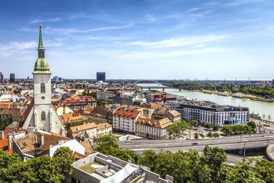  View of Bratislava, Slovakia