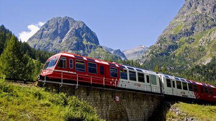 Bergbahn in der Schweiz